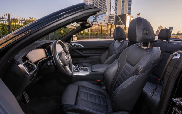  Black BMW 430i cabrio Photo 4